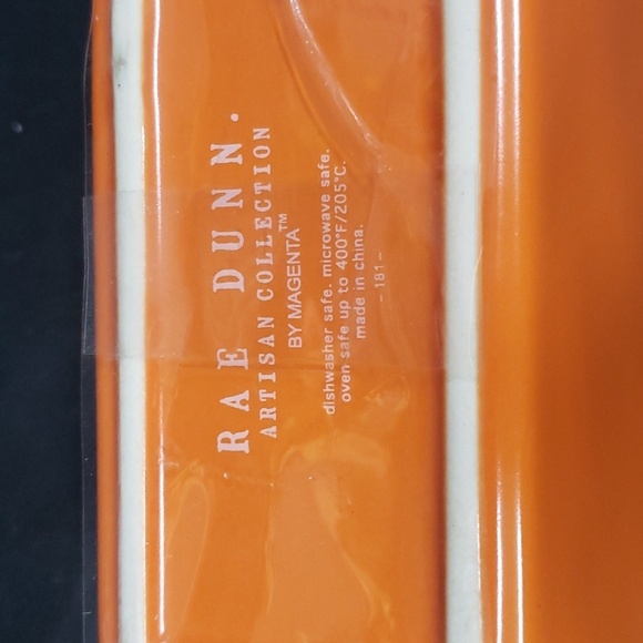 Rae Dunn NWT "FEAST" Mini Loaf Pan with Wooden Spoon - Picture 5 of 5